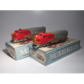 3060+4060 - Locomotora Diesel "SantaFe"y Dummy  A+B - Marklin